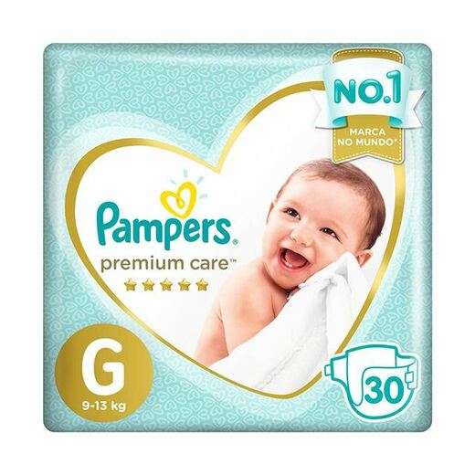 Image_Fralda Pampers P/Care Mega G c/30 Unidade