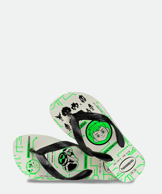 Chinelo Havaianas Infantil Ben 10