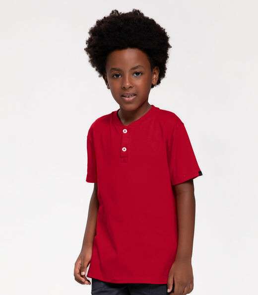 Polo Infantil Trick Nick Vermelho