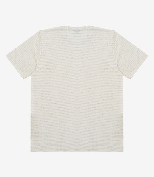 Camiseta Masculina Texturizada Select Bege