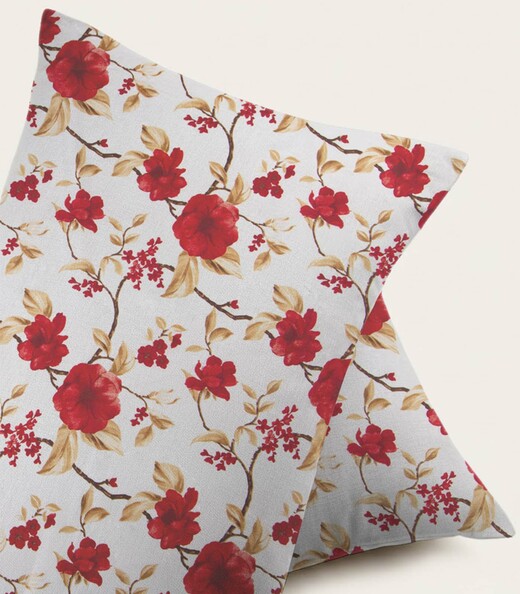 Jogo De Cama 3 Peças Supercal Solteiro Corttex Vermelho