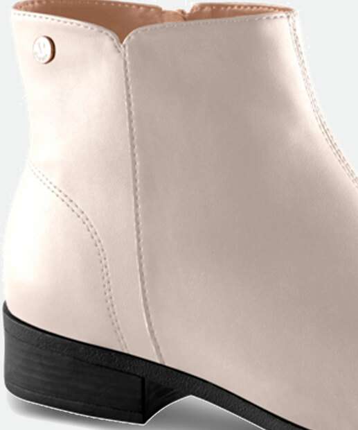 Bota Feminina Cano Curto Salto Grosso Via Uno