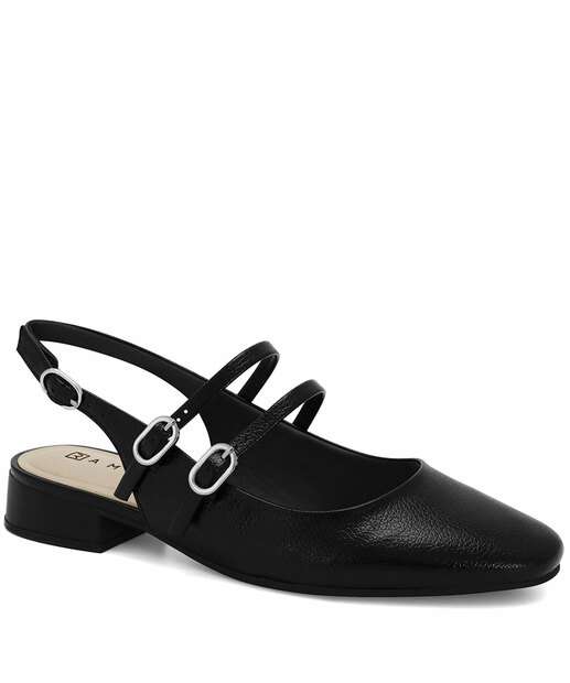 Image_Scarpin Feminino Slingback Salto Grosso Ramarim Preto