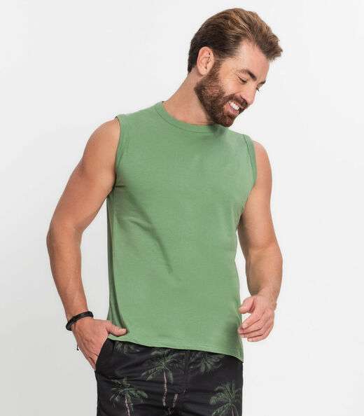 Image_Regata Masculina Básica Rovitex Verde