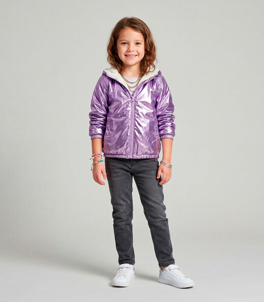 Image_Jaqueta Infantil Puffer Metalizada Trick Nick Roxo