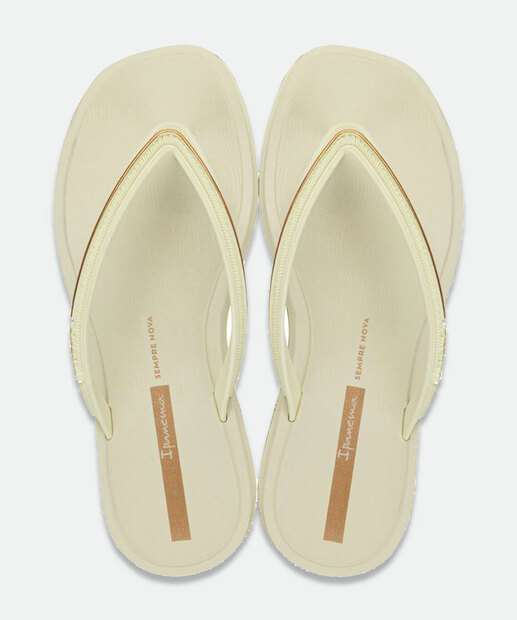 Chinelo Feminino Ipanema Glow Bege