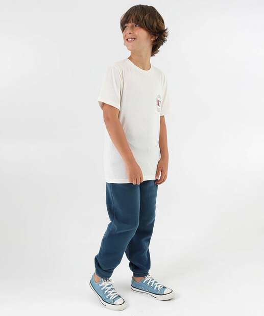 Image_Calça Juvenil Moletom MR Tam 10 a 16 Azul