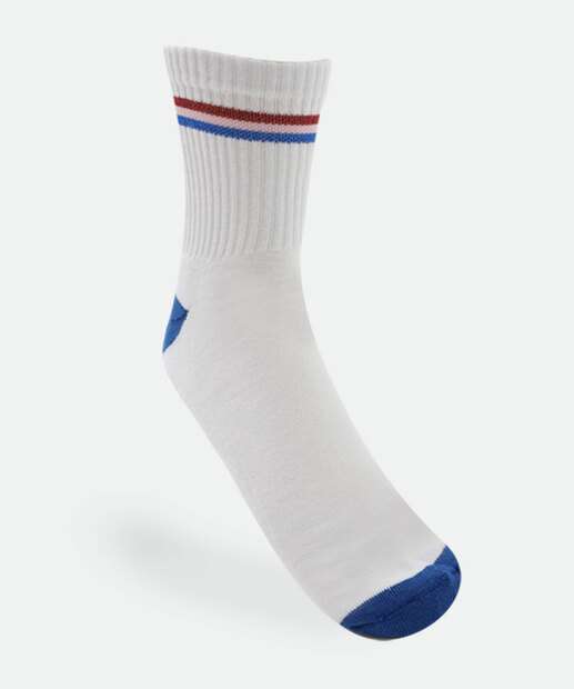 Kit 3 Pares Meias Masculina Cano Longo Marisa Preto