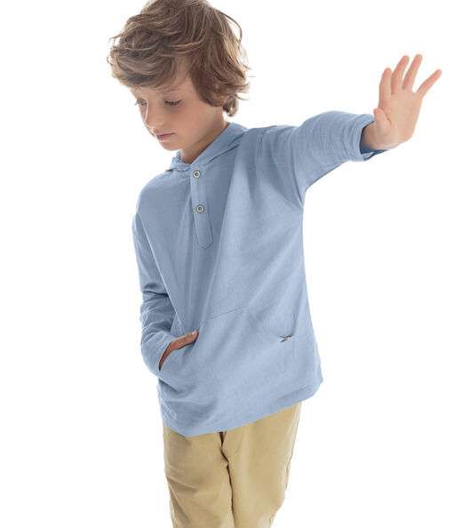 Image_Camisa Infantil Manga Longa Com Capuz Trick Nick Azul