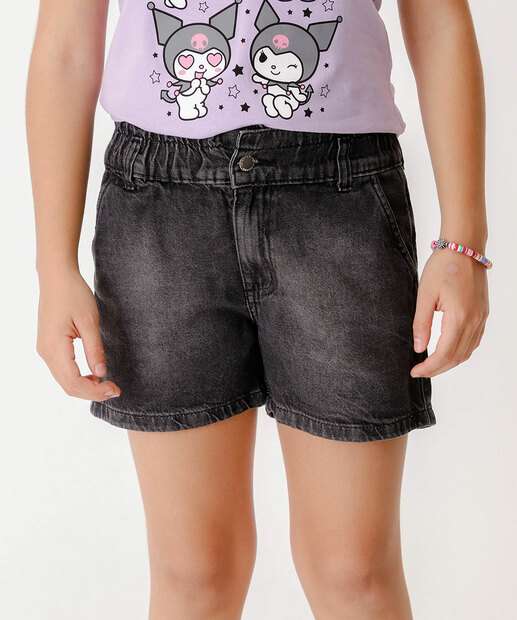 Short Juvenil Jeans Clochard Tam 10 a 16