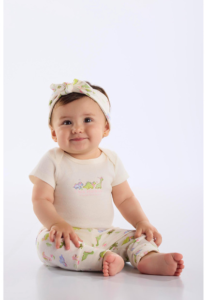 Calça em Suedine para Bebê Menina Up Baby