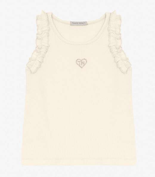 Image_Regata Infantil feminina em Ribana 2x1 Trick Nick Off White