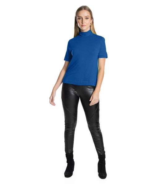 Blusa Feminina Gola Alta Endless Azul