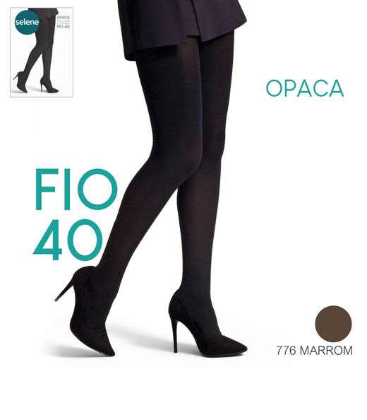 Image_Meia Calça Opaca Fio 40 Selene Marrom