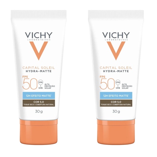 Image_Kit com 2 Unidades de Protetor Solar Facial Vichy Capital Soleil Hydra-Matte FPS