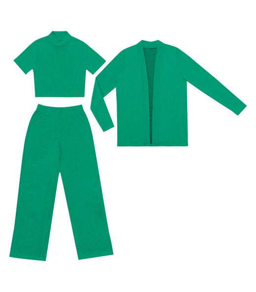 Trijunto Feminino Em Ribana Duo Endless Verde