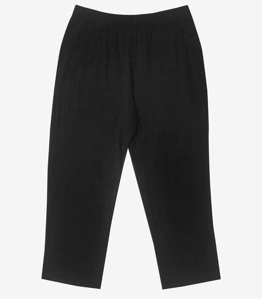 Calça Feminina Plus Size Em Molecotton Secret Glam Preto