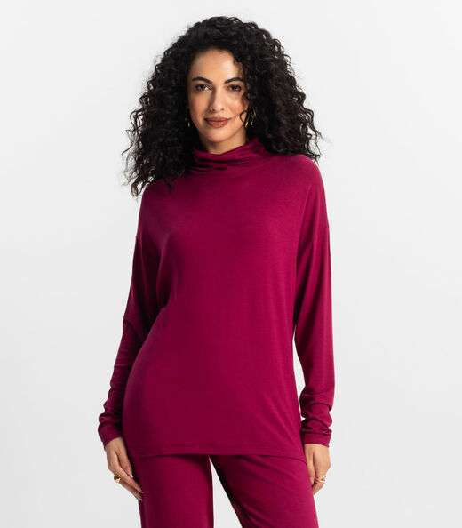 Image_Blusa Manga Longa Feminino Rovitex Vermelho