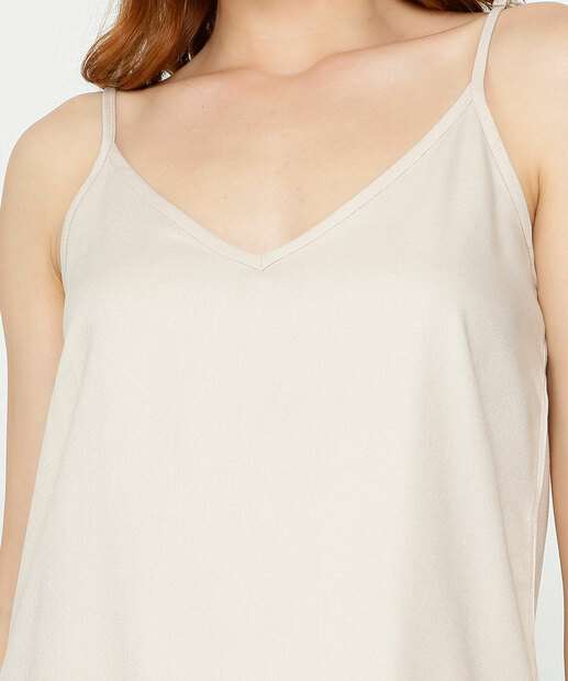 Blusa Regata Feminina Alças Finas Marisa
