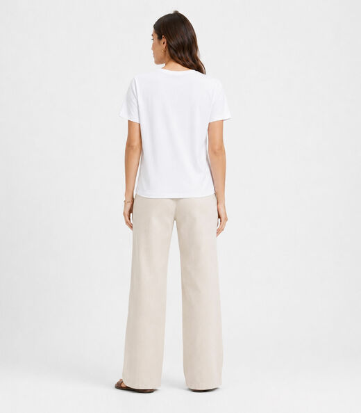 Blusa Feminina Molicotton Viscose Infinita Cor Branco