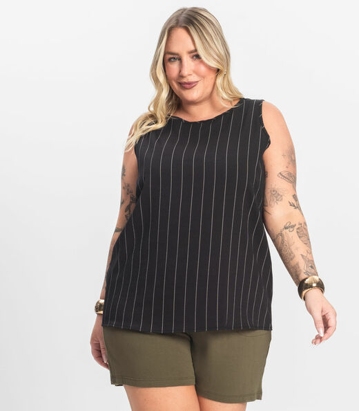 Image_Regata Feminina Plus Size em Visco Secret Glam Preto