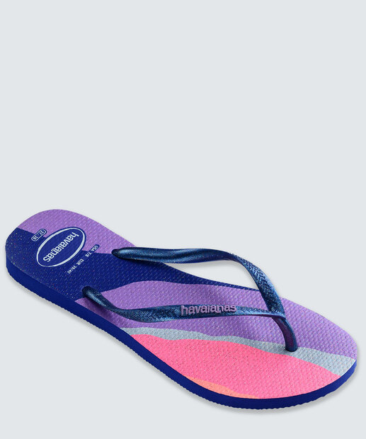 Chinelo Havaianas Feminino Slim Palette Glow