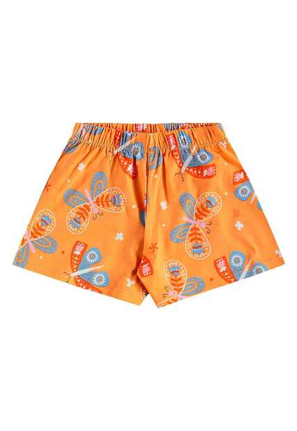 Conjunto Bata e Short Menina Bee Loop
