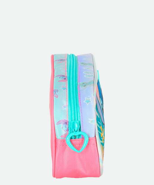 Estojo Escolar Infantil Stitch e Angel Disney