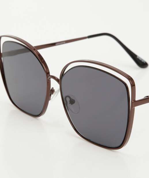 Óculos de Sol Feminino Quadrado Marisa