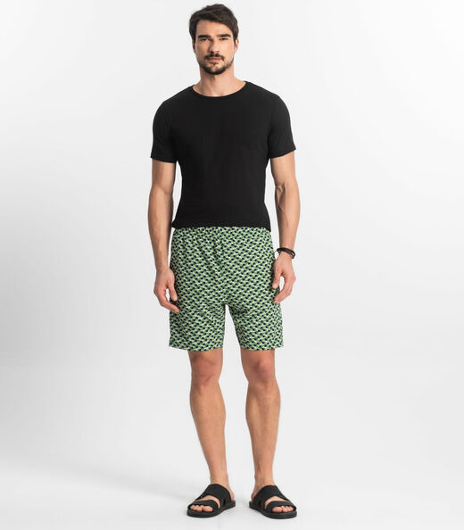 Bermuda Masculina Microfibra Diametro Verde