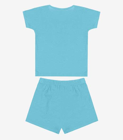 Conjunto Infantil Feminino Select Azul