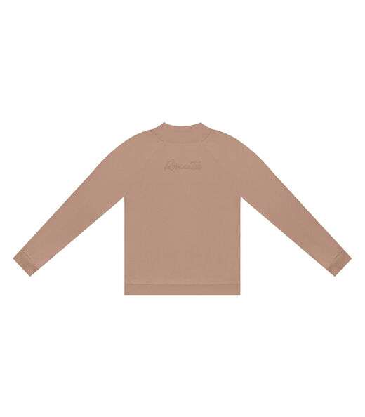 Blusão Raglan Feminino Rovitex Marrom