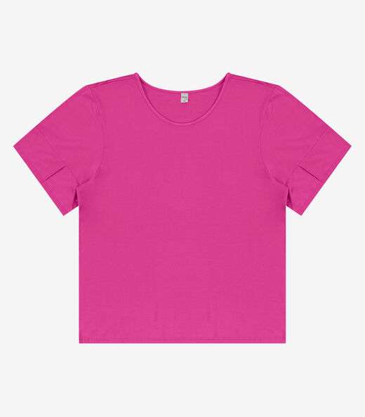 Blusa Plus Size Infinita Cor Rovitex Roxo
