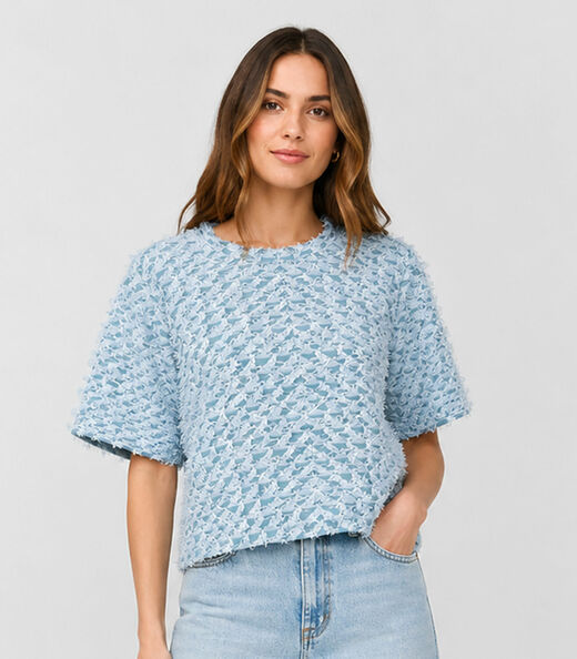 Image_Blusa Feminina Em Malha Cocai Infinita Cor Verde