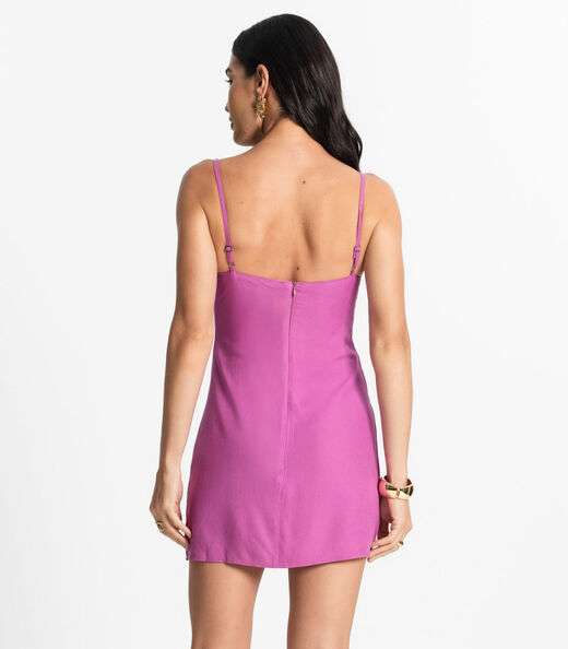 Vestido Feminino Com Laço Select Roxo