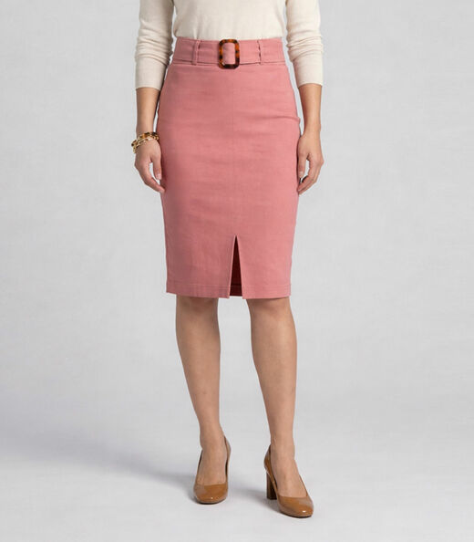 Saia Feminina Bengaline Renaluci Rosa