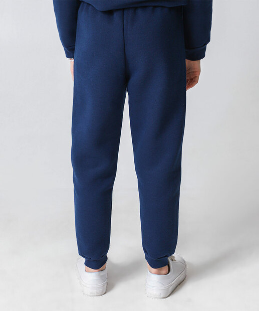 Conjunto Infantil Moletom Estampado Capuz Marisa Tam 4 a 10 Azul