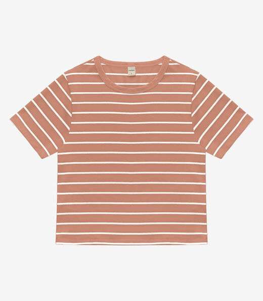 Blusa Feminina em Cotton Leve Rovitex Marrom