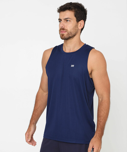 Image_Regata Masculina Básica Fitness MR Azul