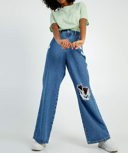 Blusa Cropped Feminina Estampa Frase Manga Curta