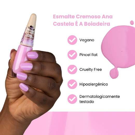 Esmalte Cremoso E A Boiadeira Ana Castela Impala Manicure