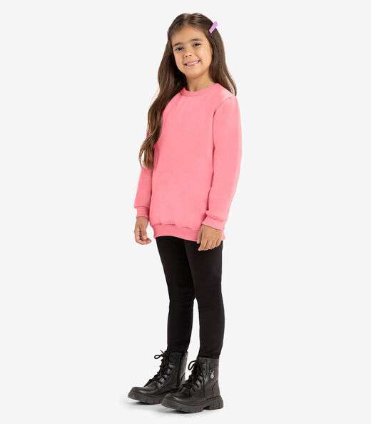 Image_Calça Legging Infantil Feminina Rovitex Kids Preto