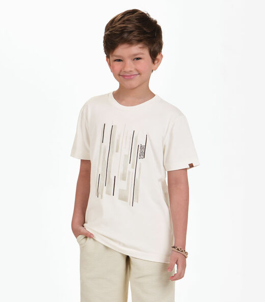 Image_Conjunto Camiseta com Bermuda Menino Trick Nick Bege