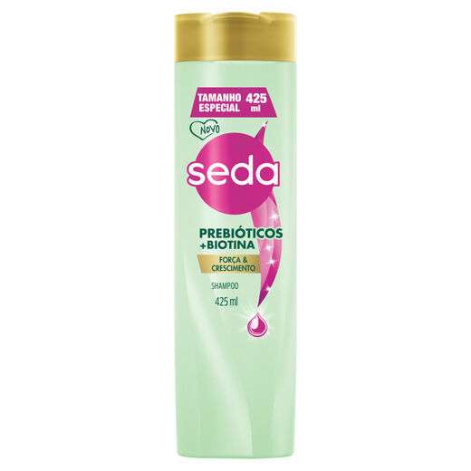 Image_Shampoo Prebiótico e Biotina Seda 425ml