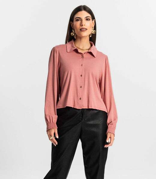 Image_Camisa Feminina Manga Longa Endless Rosa