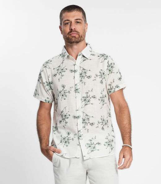 Image_Camisa Masculina Em Tricoline Diametro Bege