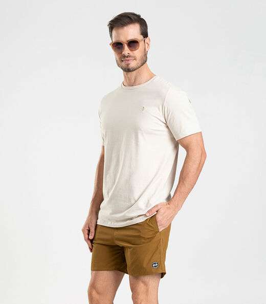 Image_Bermuda Masculina De Microfibra Sarjada Long Bong Marrom