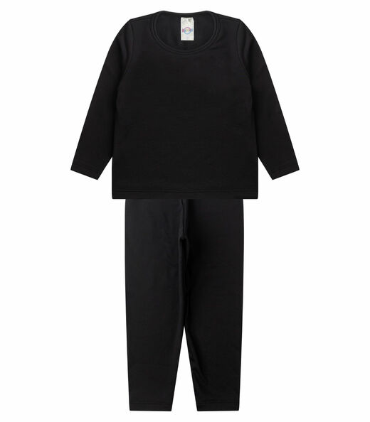 Image_Conjunto Termico Infantil Segunda Pele Kappes Preto