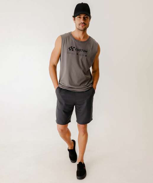 Bermuda Masculina Moletinho Marisa