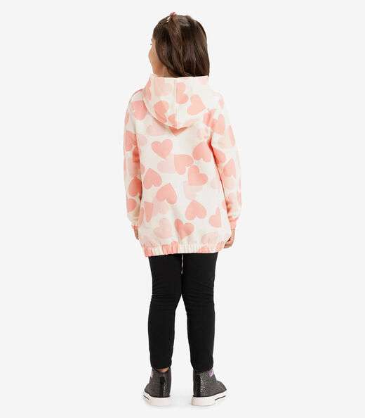 Conjunto Infantil Blusão Com Legging Rovi Kids Bege